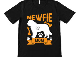 newfie mom t shirt design