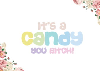 Its A Candy You Bitch Halloween Party Gift Diy Crafts Svg Files For Cricut, Silhouette Sublimation Files