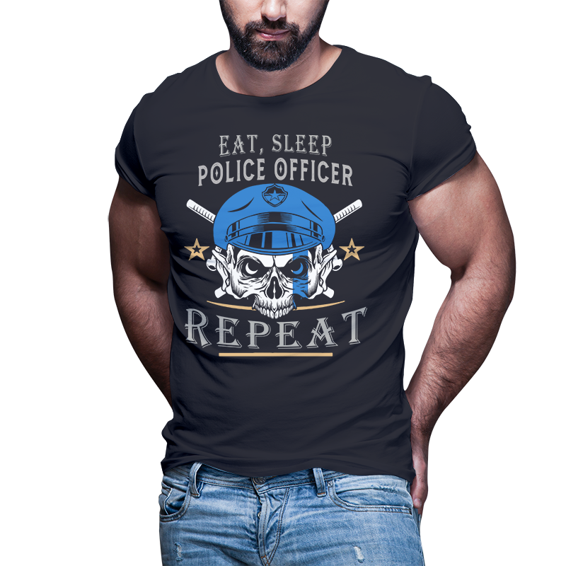 51 POLICE Blue line, tshirt designs bundle