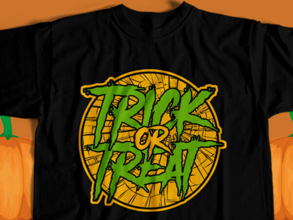 Trick or treat t-shirt design