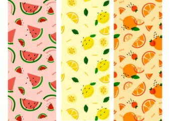 Fruit Pattern For Home Decor Diy Crafts Svg Files For Cricut, Silhouette Sublimation Files