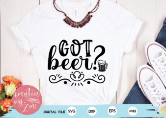 got beer? t shirt design template