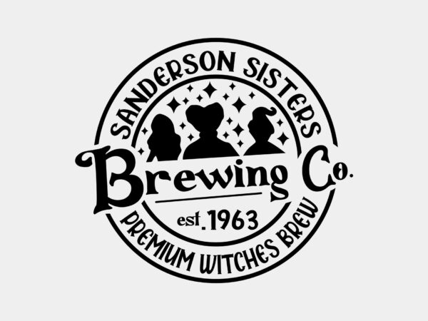 Sanderson sisters brewing co editable design