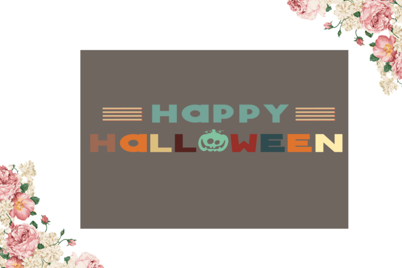 Happy Halloween Diy Crafts Svg Files For Cricut, Silhouette Sublimation Files