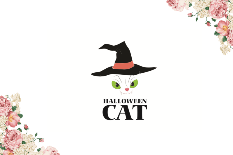 Halloween Cat Halloween Diy Crafts Svg Files For Cricut, Silhouette Sublimation Files