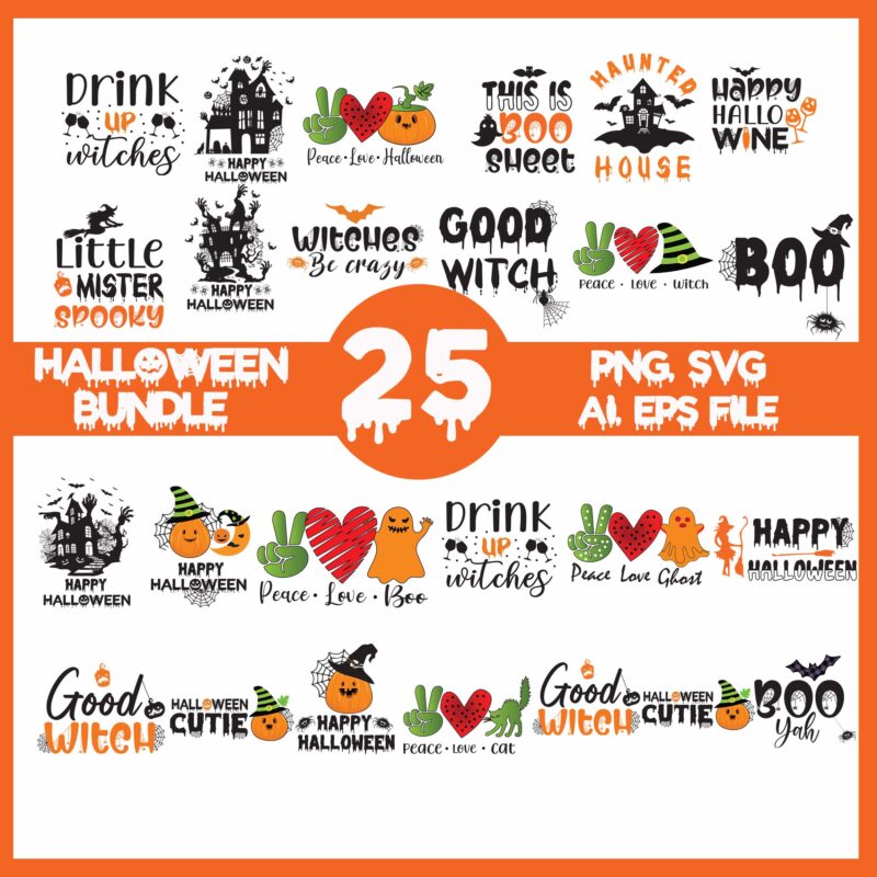 Bundle halloween, bundle halloween svg, halloween svg, halloween design, ghost vector, ghost svg, halloween 2021 pumpkin svg, halloween 2021 svg, hocus pocus svg, boo svg, witch svg, pumpkin svg, halloween