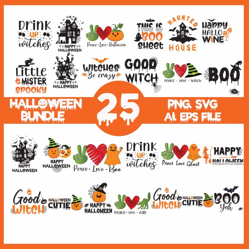 Bundle halloween, bundle halloween svg, halloween svg, halloween design, ghost vector, ghost svg, halloween 2021 pumpkin svg, halloween 2021 svg, hocus pocus svg, boo svg, witch svg, pumpkin svg, halloween