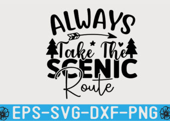 Hiking SVG T shirt Design Template