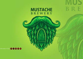 Brewery Mustache Productions Logo