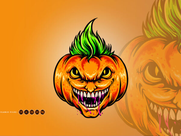 Halloween joker pumpkins graphic t shirt