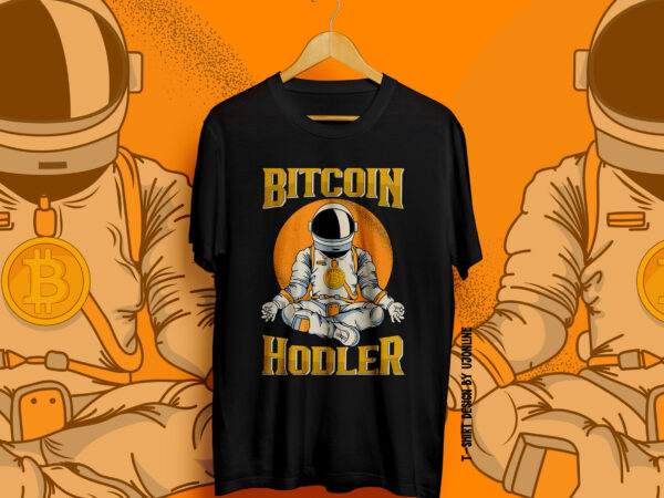Bitcoin, bitcoin holder, bitcoin trader, bull coin, bitcoin vector, bitcoin to the moon, bitcoin t-shirt design, cryptocurrency t-shirt design, crypto, to the moon, hold bitcoin, bitcoin nft