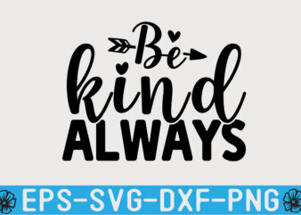 Kindness SVG T shirt Design Template