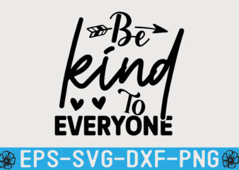 Kindness SVG T shirt Design Template