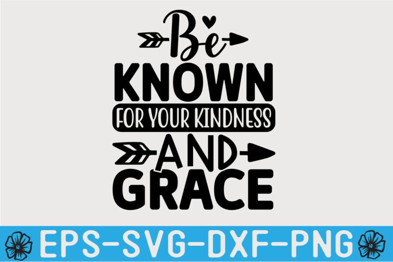 Kindness SVG T shirt Design Template