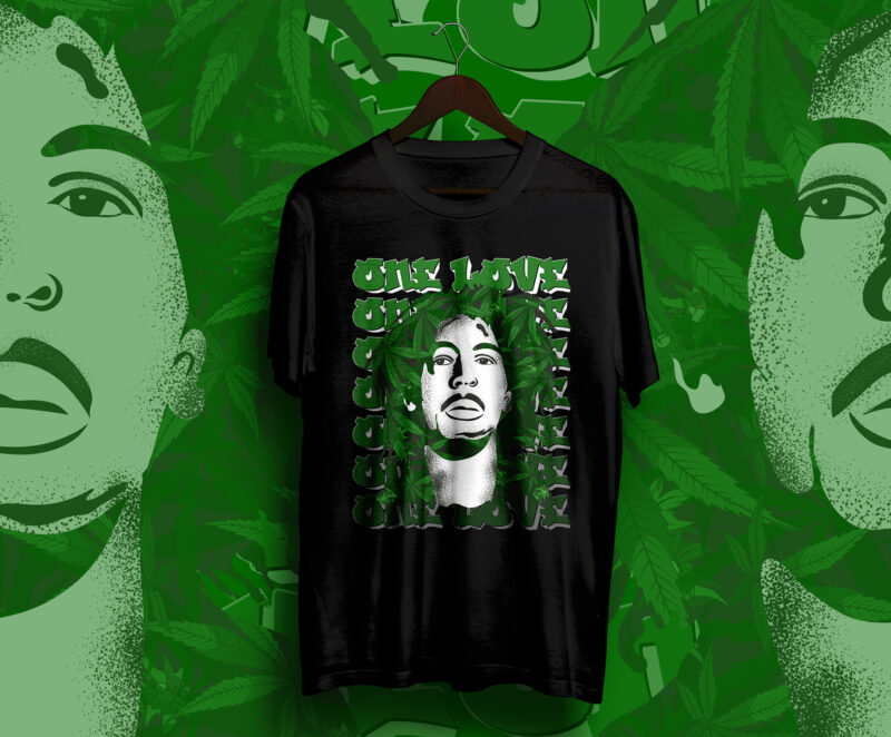 BOB MARLEY, Weed, ONE love, marijuana, Iron lion, Positive vibration, Bob Marley merchandise t-shirt design, Reggae, Music, Bob Marley music, bob Marley vector t-shirt design