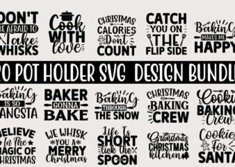 Pot Holder SVG Design Bundle