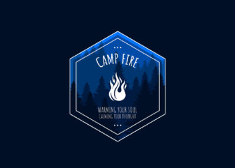 Outdoor Campfire Inspirational Quotes t shirt design online