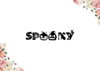 Halloween Ideas, Spooky Scary Night Vibes Diy Crafts Svg Files For Cricut, Silhouette Sublimation Files