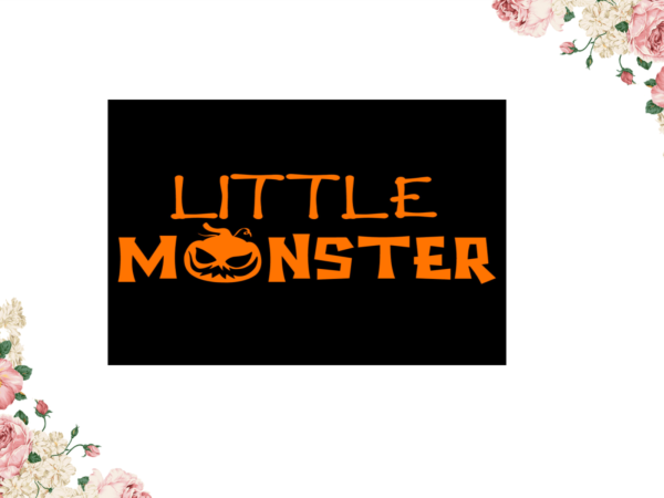 Little monster cameo htv prints, halloween gift diy crafts svg files for cricut, silhouette sublimation files t shirt vector graphic Little monster cameo htv prints, halloween gift diy crafts svg files for cricut, silhouette sublimation files t shirt vector graphic
