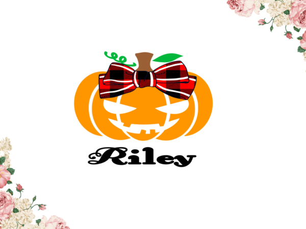 Riley pumpkin cameo htv prints, halloween gift diy crafts svg files for cricut, silhouette sublimation files t shirt design online Riley pumpkin cameo htv prints, halloween gift diy crafts svg files for cricut, silhouette sublimation files t shirt design online