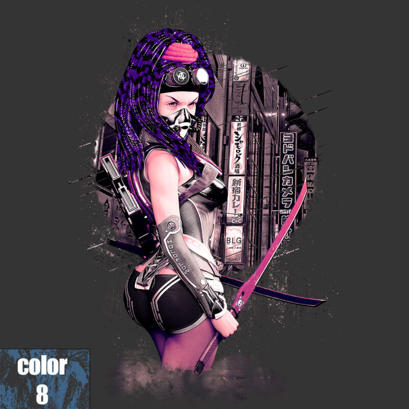 Combat Girl Collection 001 – (There are 10 color options for you to use in the best way)