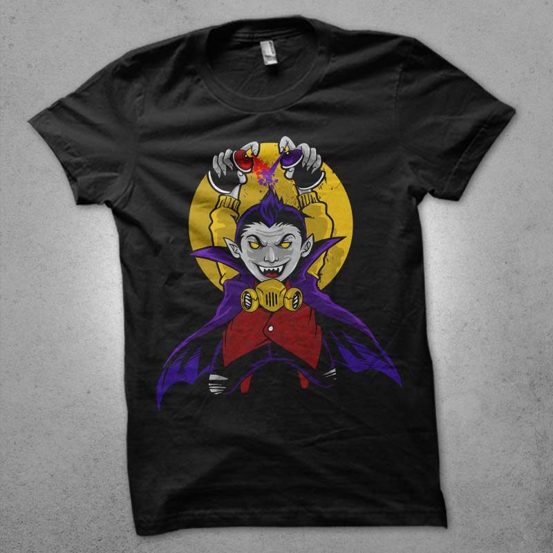 t-shirt vector monster tshirt design bundles