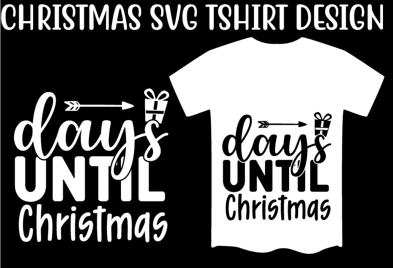 Christmas SVG T shirt Design Template