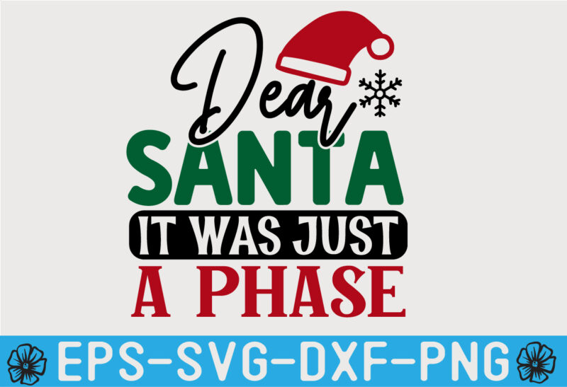 Christmas SVG T shirt Design Template