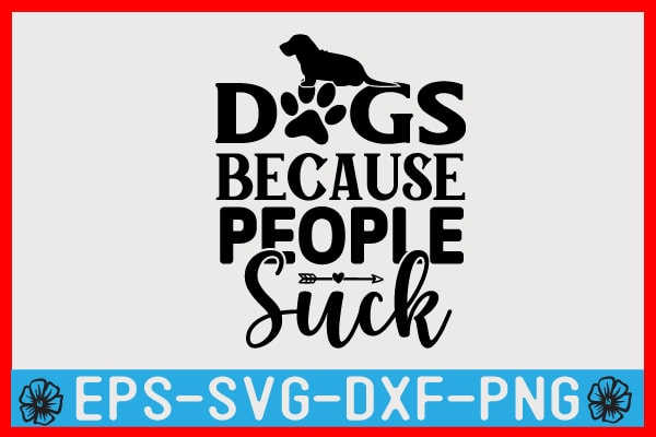 Dog SVG T shirt Design Template