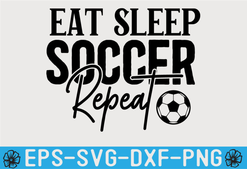 Soccer SVG T shirt Design Template