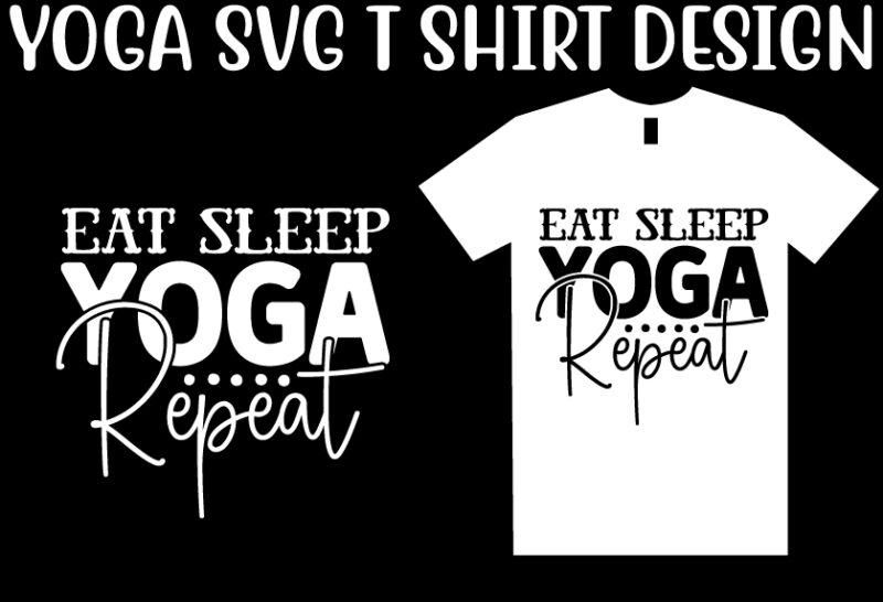 Yoga T shirt Design Bundle