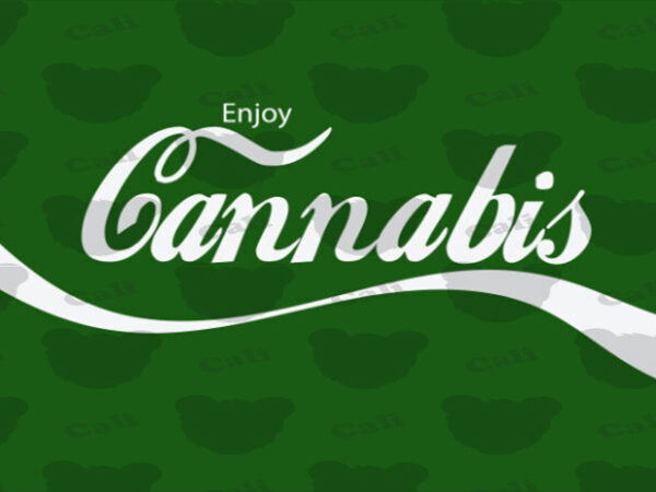 Enjoy cannabis vector clipart