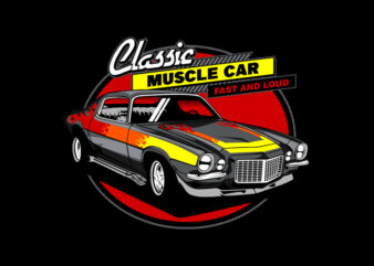 FAST AND LOUD t shirt graphic design