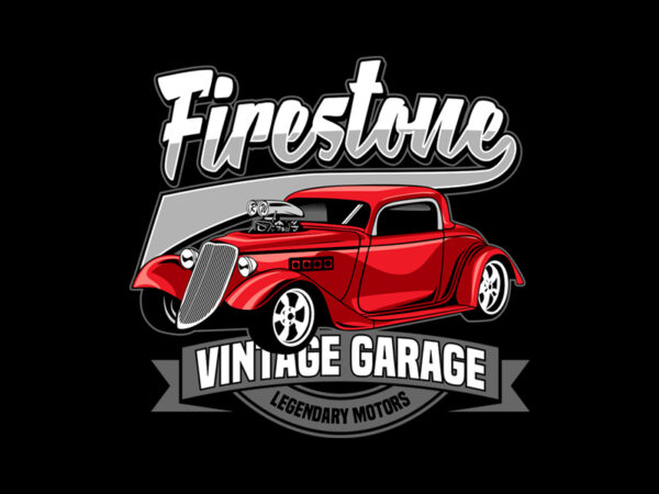 Firestone t shirt graphic design