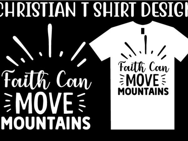 Christian svg t shirt design template