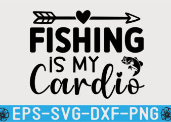 Fishing SVG T shirt Design Template