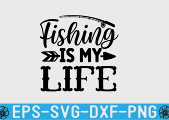 Fishing SVG T shirt Design Template