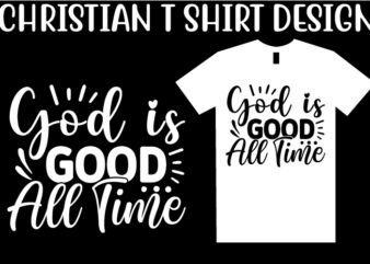 Christian SVG T shirt Design Template