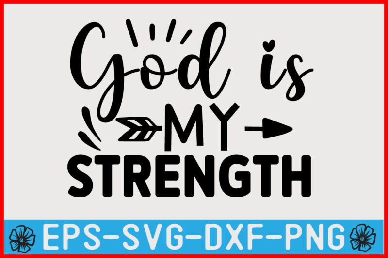 Christian SVG T shirt Design Template