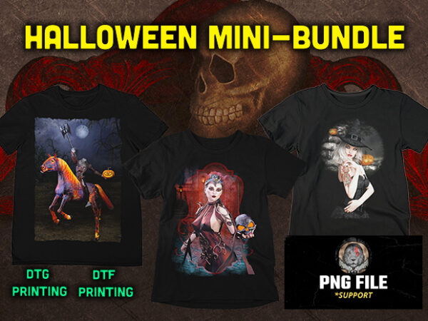 Halloween mini-bundle graphic t shirt