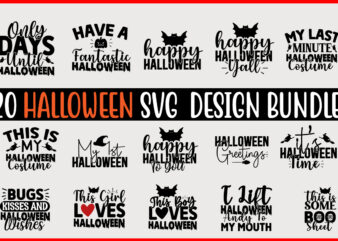 Halloween SVG Design Bundle