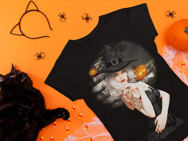 Halloween mood – (contains 4 color options for you to use in the best way) graphic t shirt