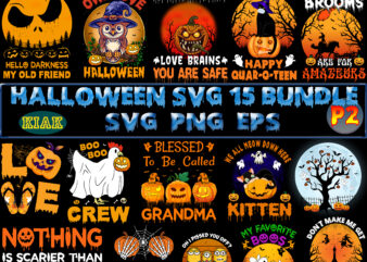 Halloween SVG 15 Bundle Part 2, T shirt Design Halloween SVG 15 Bundle Part 2, Halloween SVG Bundle, Halloween Bundle, Halloween Bundles, Bundle Halloween, Bundles Halloween Svg, Boo Sheet, Pumpkin