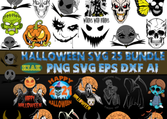 Halloween SVG 25 Bundle, T shirt Design Halloween SVG 25 Bundle, Halloween SVG Bundle, Halloween Bundle, Halloween Bundles, Bundle Halloween, Bundles Halloween Svg, Halloween, Pumpkin scary Svg, Halloween Party Svg,