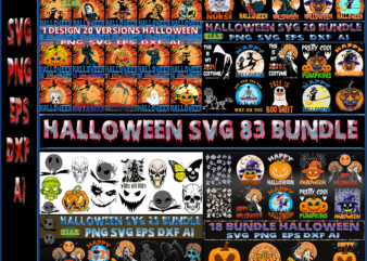 Halloween SVG 83 Bundle, T shirt Design Halloween SVG 83 Bundle, Bundle 1 Design 20 Versions Halloween SVG, Halloween SVG Bundle, Halloween Bundle, Halloween Bundles, Bundle Halloween, Bundles Halloween Svg,