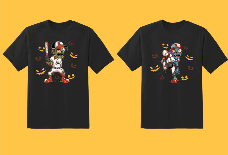 Halloween Big Bundle Part 1 – 80 Tshirt Designs – 90% OFF