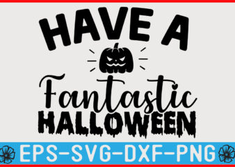 Halloween SVG T shirt design