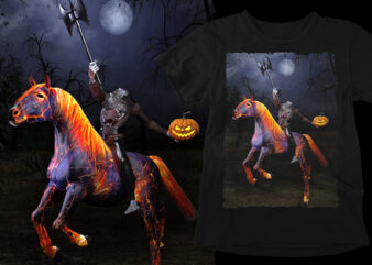 Headless Horseman graphic t shirt