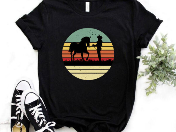 Horse girl, horse lover, horse riding, t-shirt design, pet, vintage t-shirt design