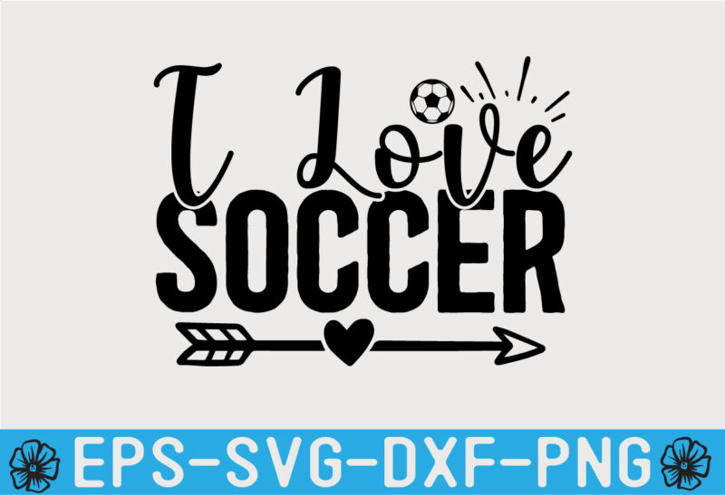 Soccer SVG T shirt Design Template